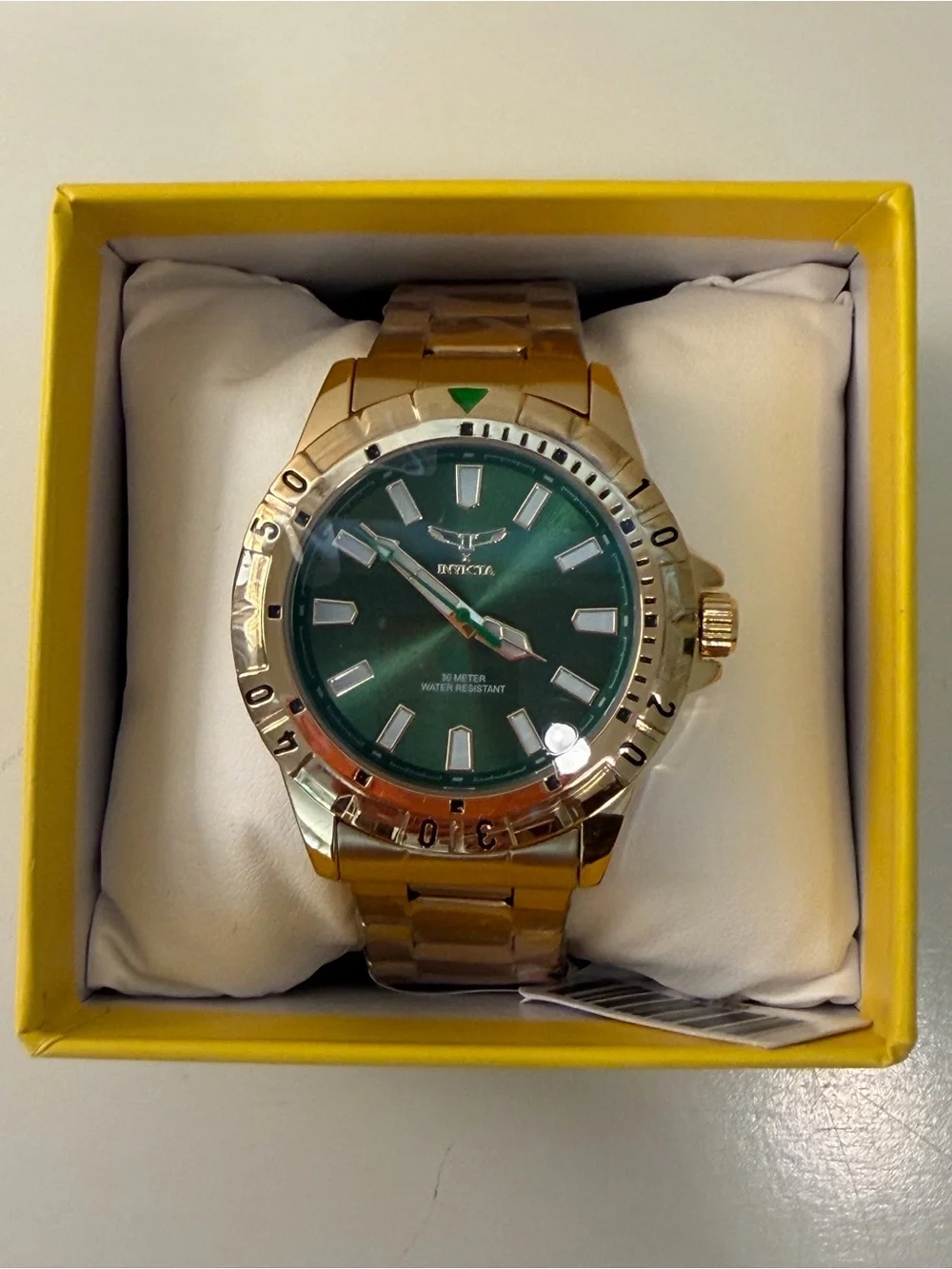 NEW Invicta Men’s Specialty Watch, Gold-tone, 42mm– Model 69034